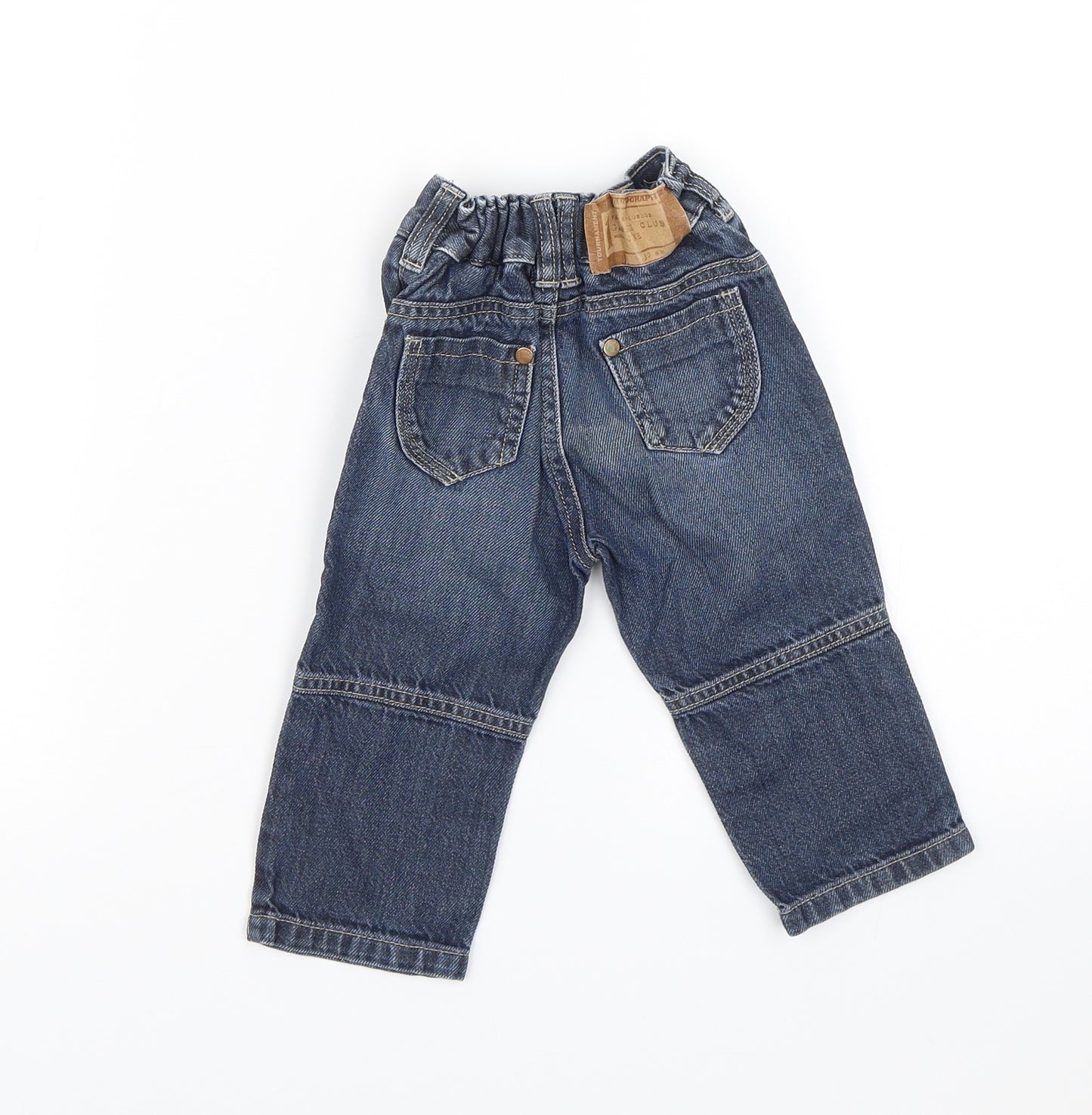Marks and Spencer Baby Blue  Denim Jogger Jeans Size 12-18 Months
