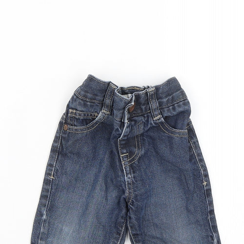 Marks and Spencer Baby Blue  Denim Jogger Jeans Size 12-18 Months