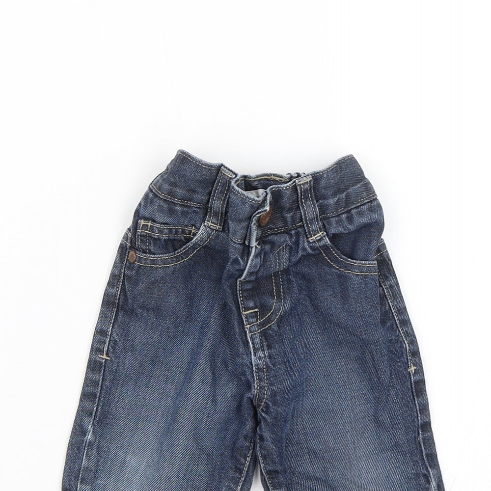 Marks and Spencer Baby Blue  Denim Jogger Jeans Size 12-18 Months