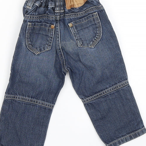 Marks and Spencer Baby Blue  Denim Jogger Jeans Size 12-18 Months