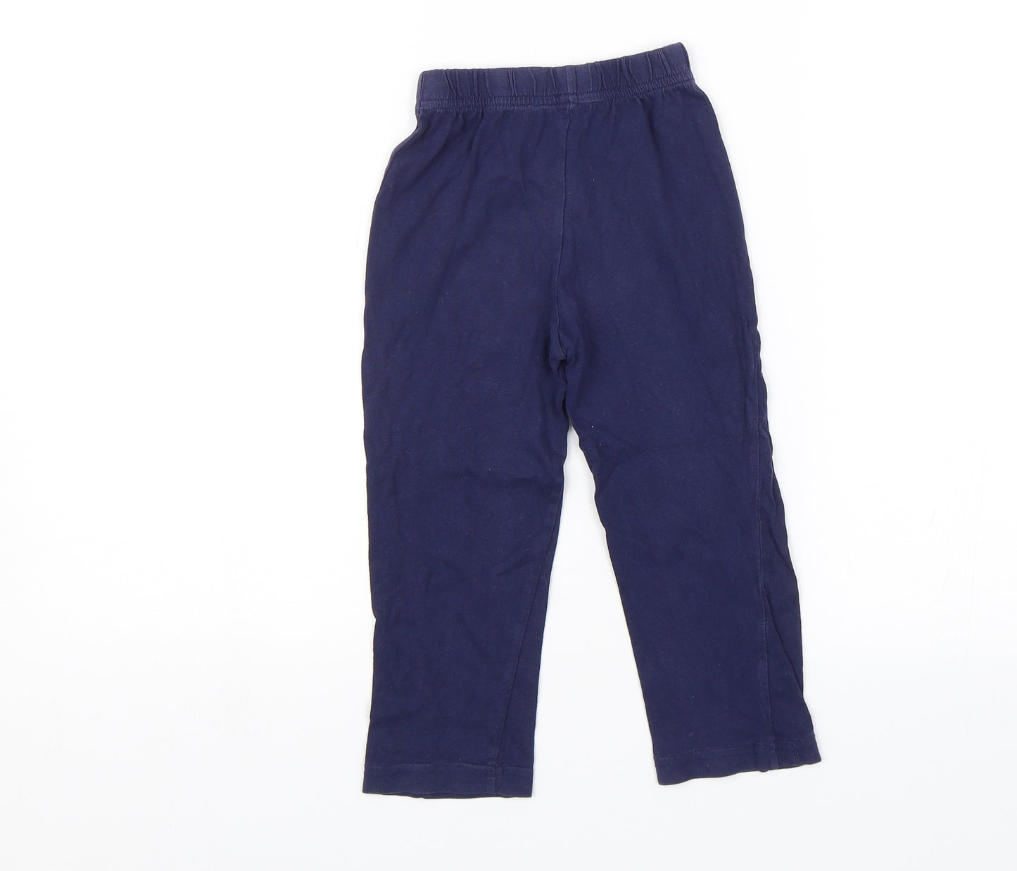 Preworn Girls Blue   Jogger Trousers Size 2-3 Years