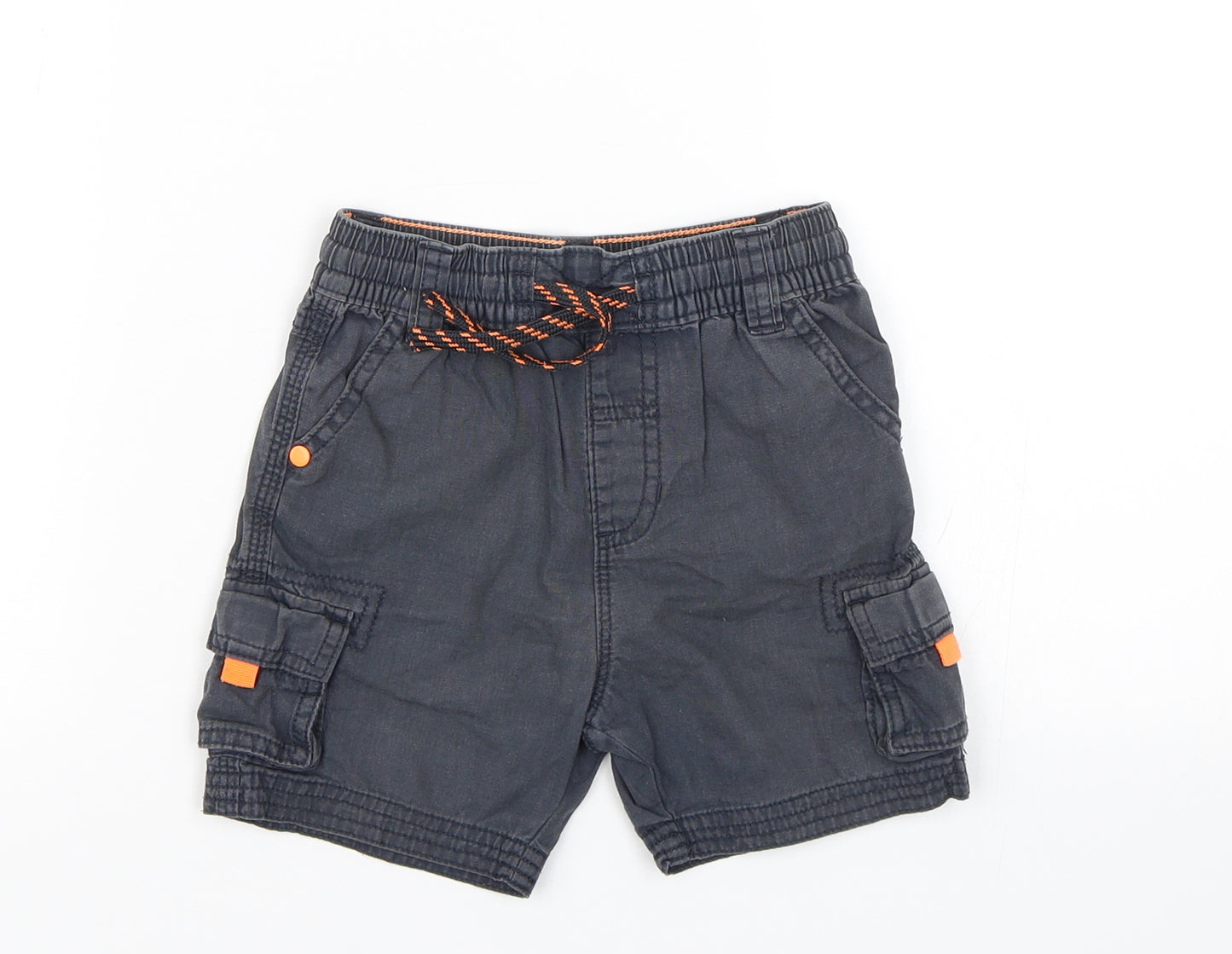 George Boys Blue   Cargo Shorts Size 2-3 Years