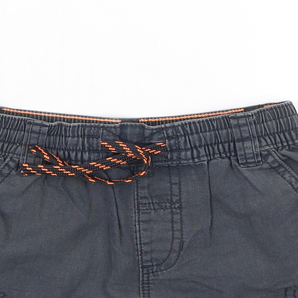 George Boys Blue   Cargo Shorts Size 2-3 Years
