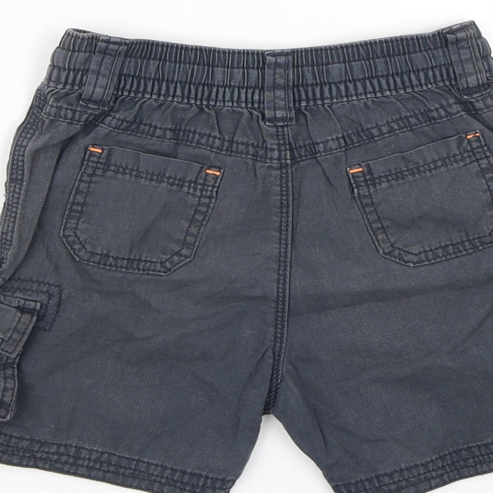 George Boys Blue   Cargo Shorts Size 2-3 Years