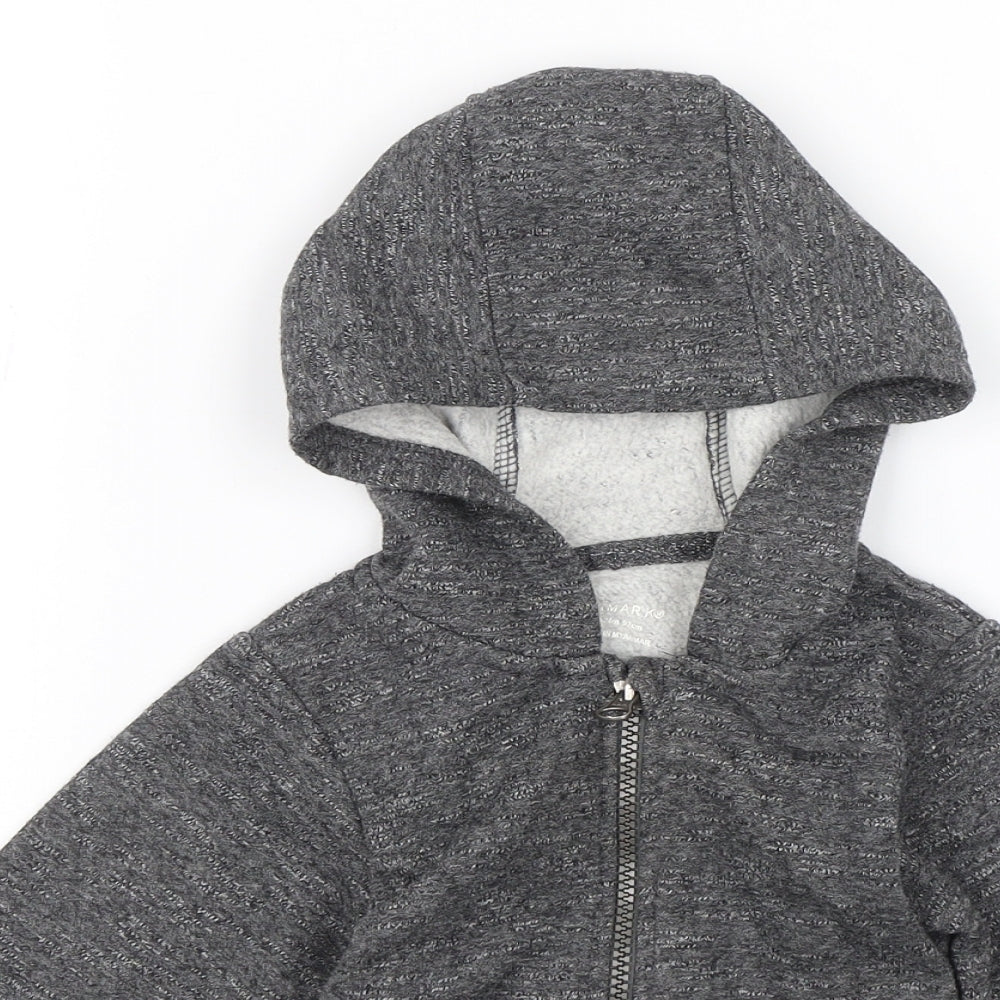 Primark Baby Grey   Full Zip Jumper Size 18-24 Months