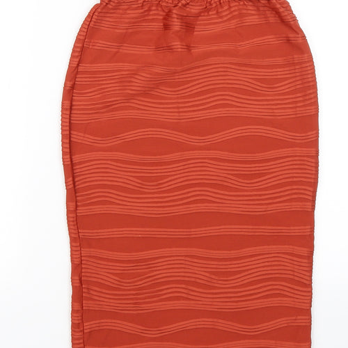 Atmosphere Womens Orange   Straight & Pencil Skirt Size 8