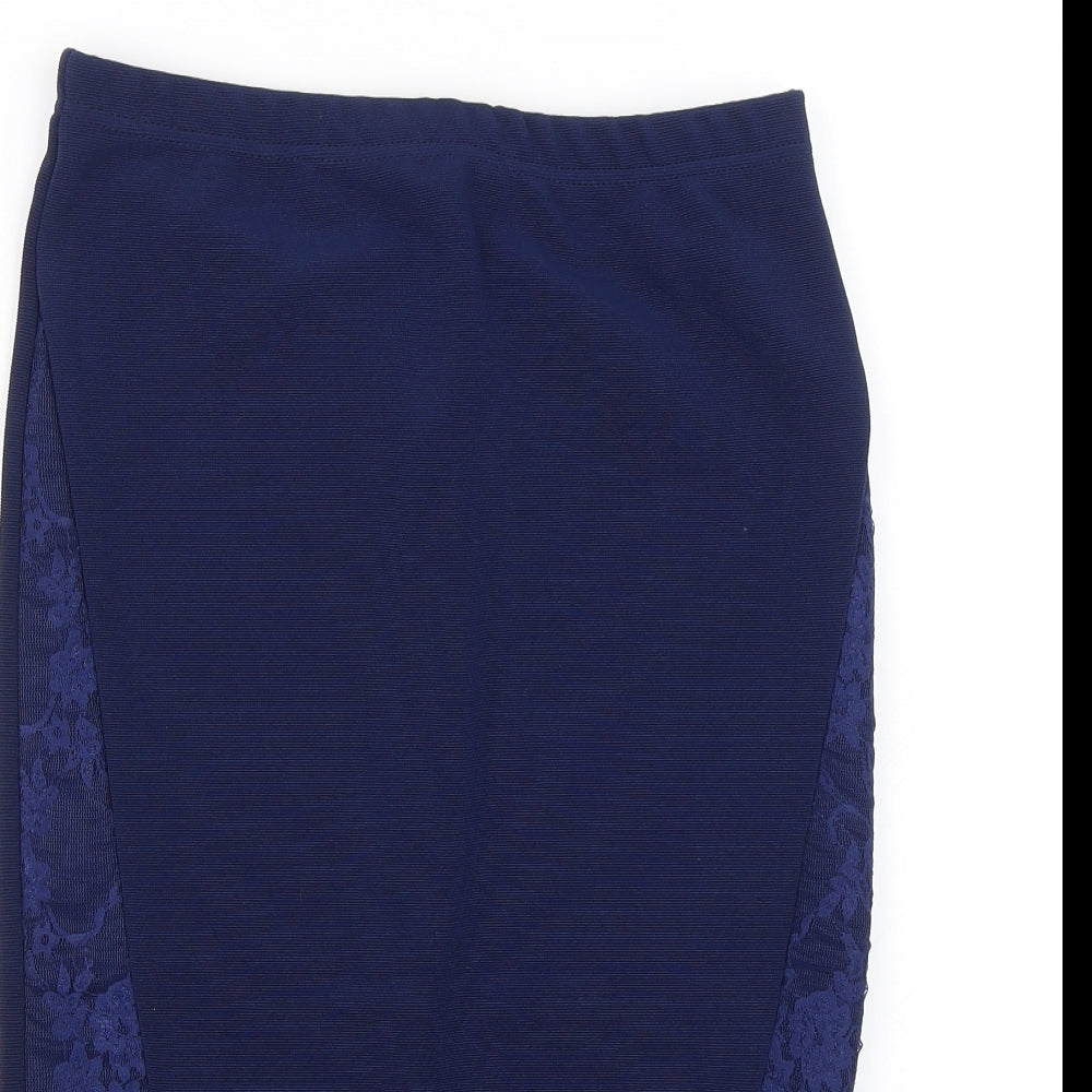 Atmosphere Womens Blue   Straight & Pencil Skirt Size 12