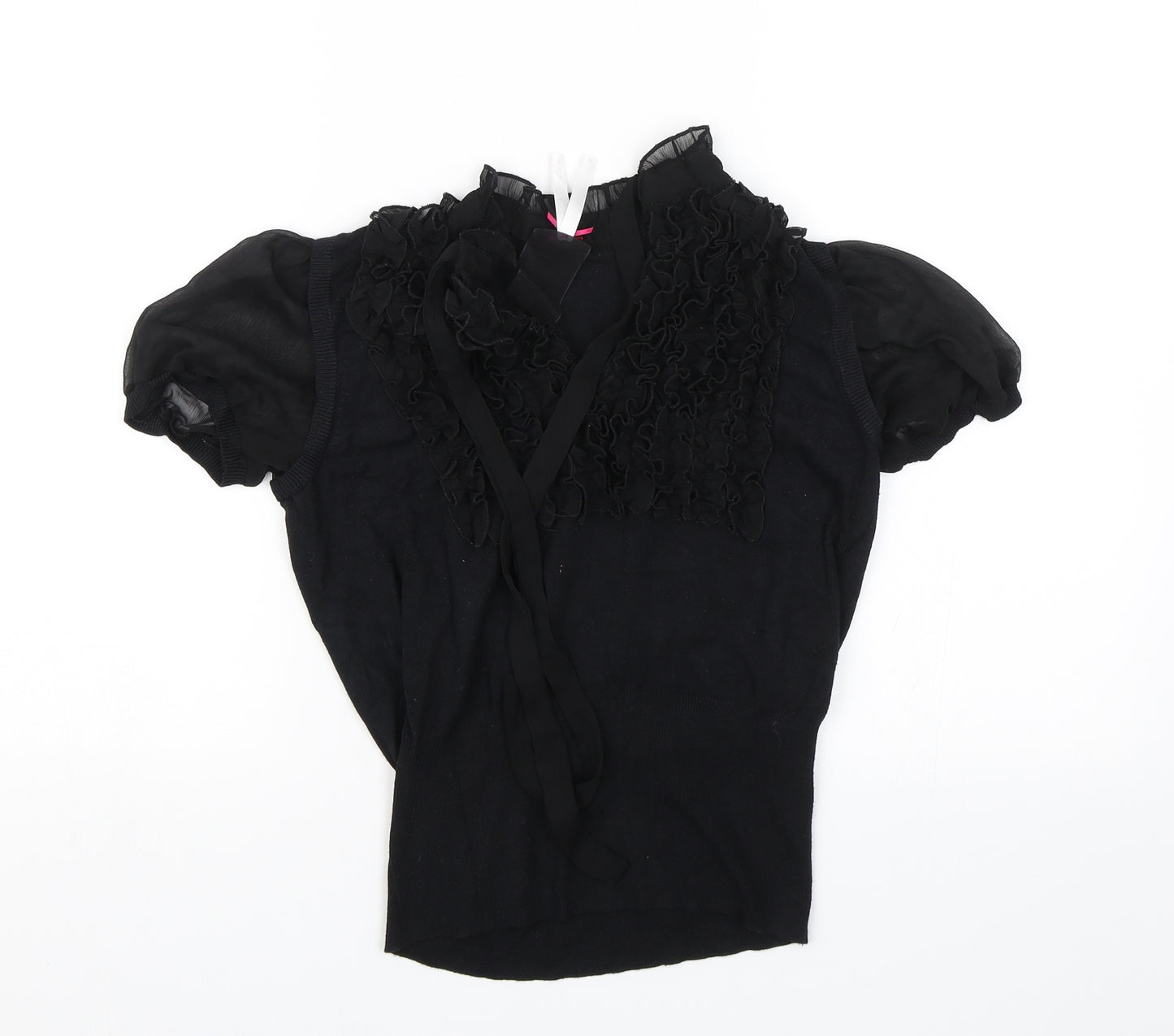 NEXT Womens Black   Basic Blouse Size 10