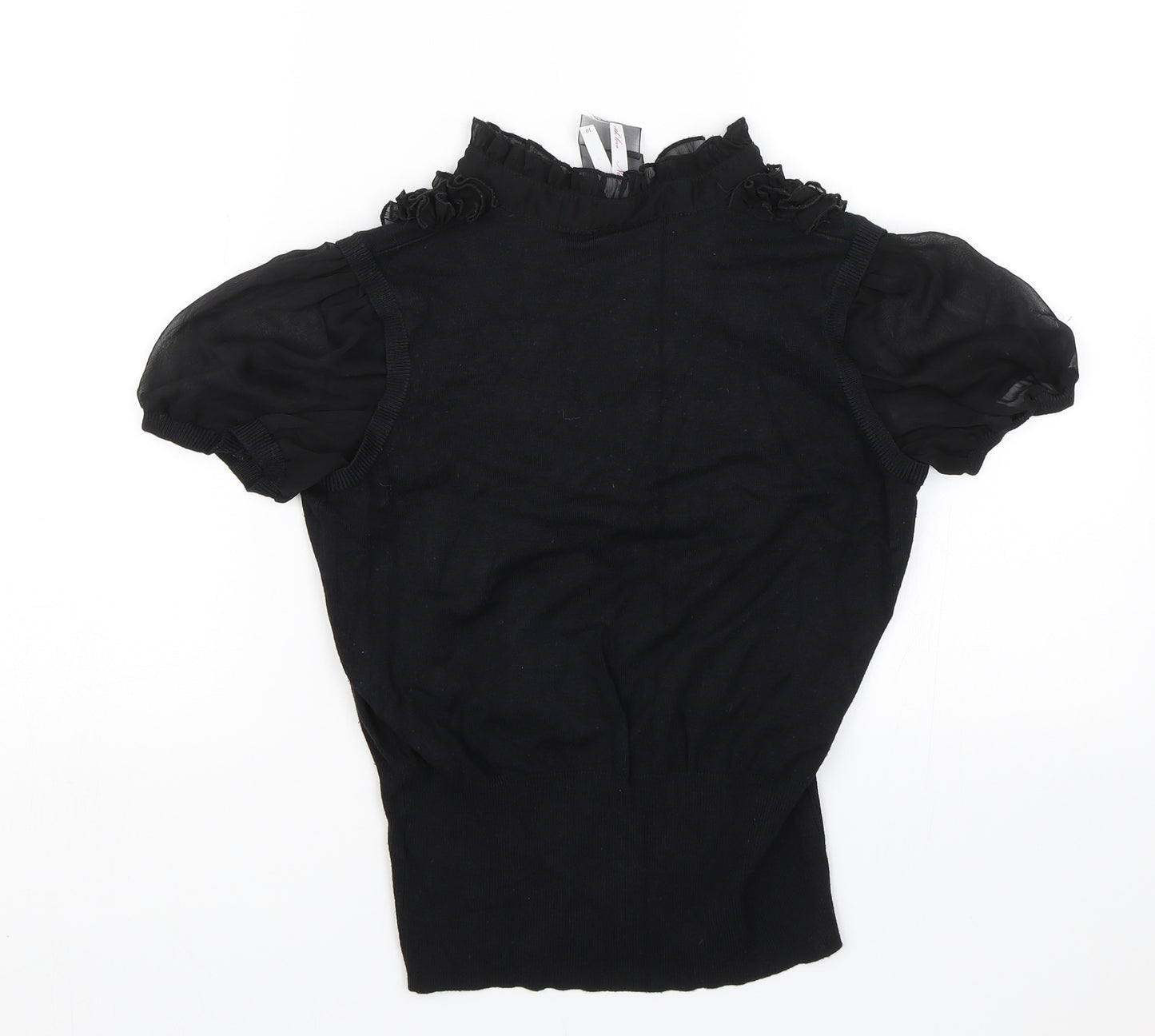 NEXT Womens Black   Basic Blouse Size 10