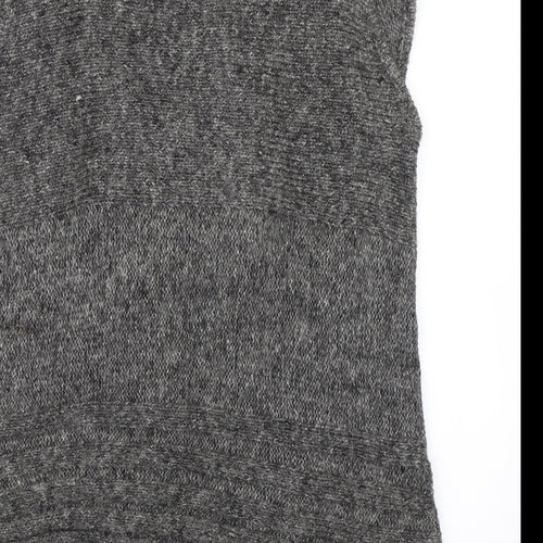 Aimee Womens Grey   Cardigan Jumper Size M