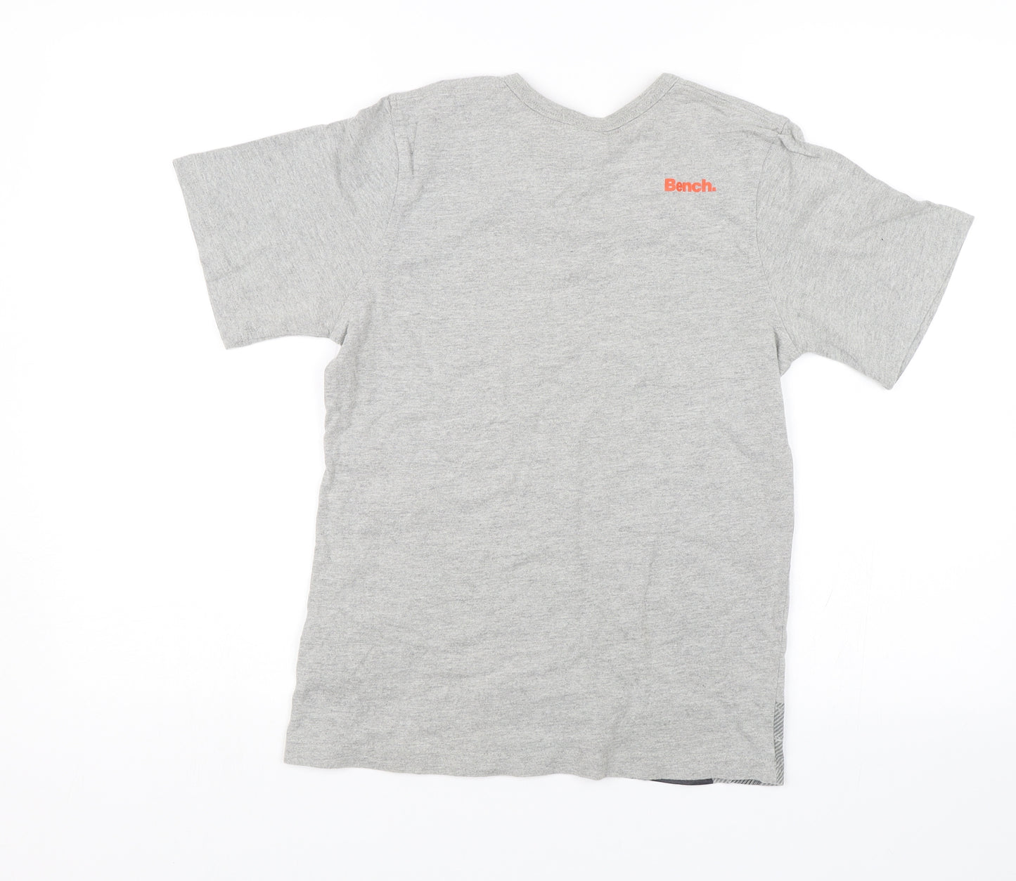 Bench Boys Grey   Basic T-Shirt Size 11-12 Years