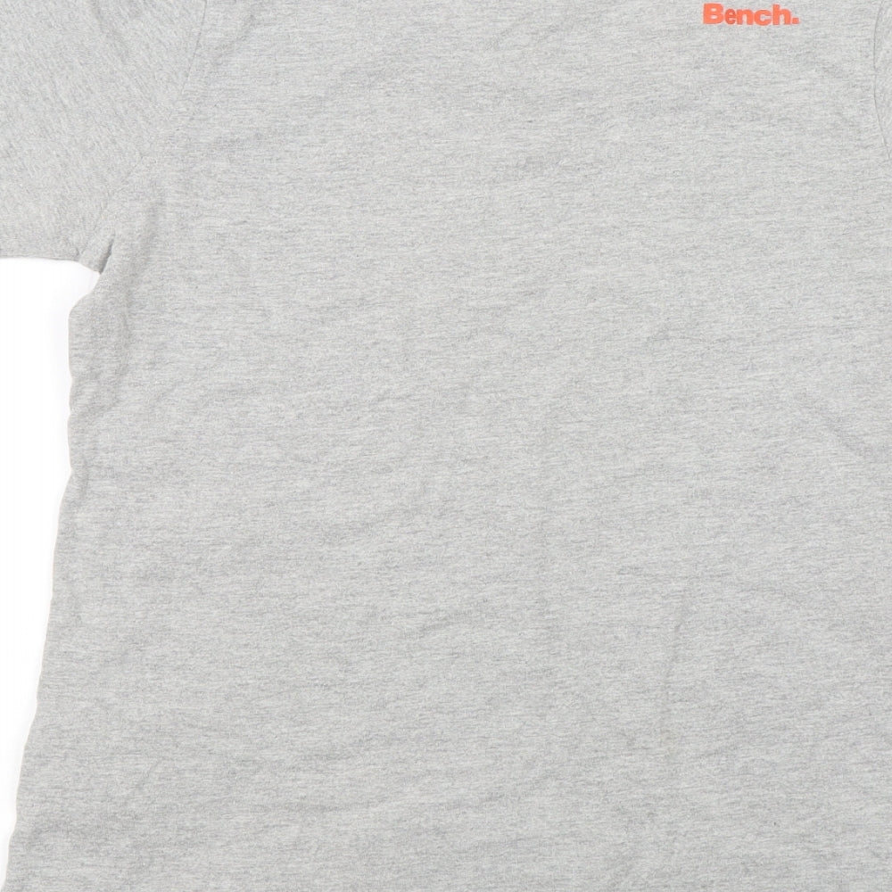 Bench Boys Grey   Basic T-Shirt Size 11-12 Years