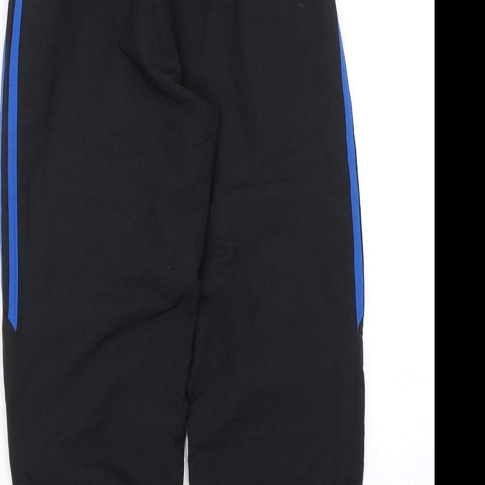 adidas Boys Black   Sweatpants Trousers Size 8 Years
