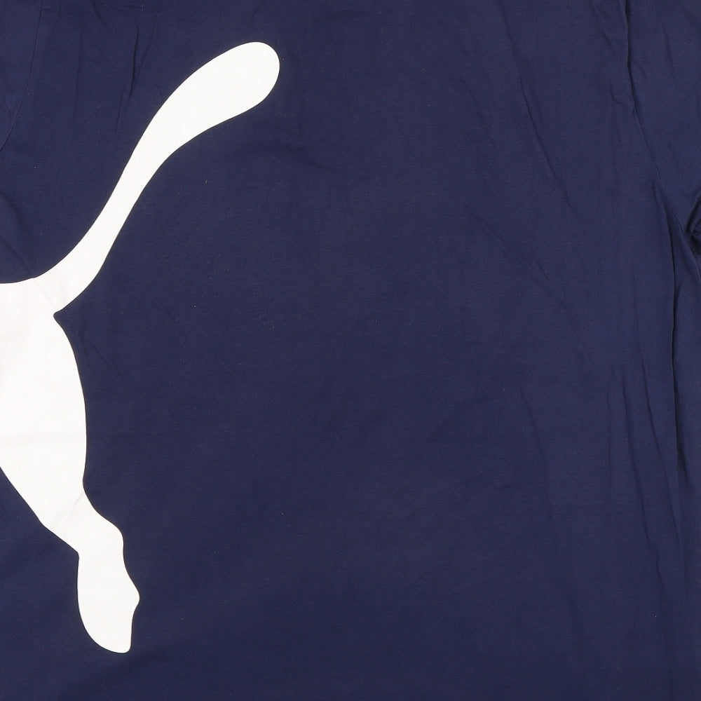 PUMA Mens Blue    T-Shirt Size 2XL