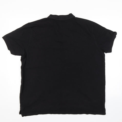 ACW85 Mens Black    Polo Size 2XL