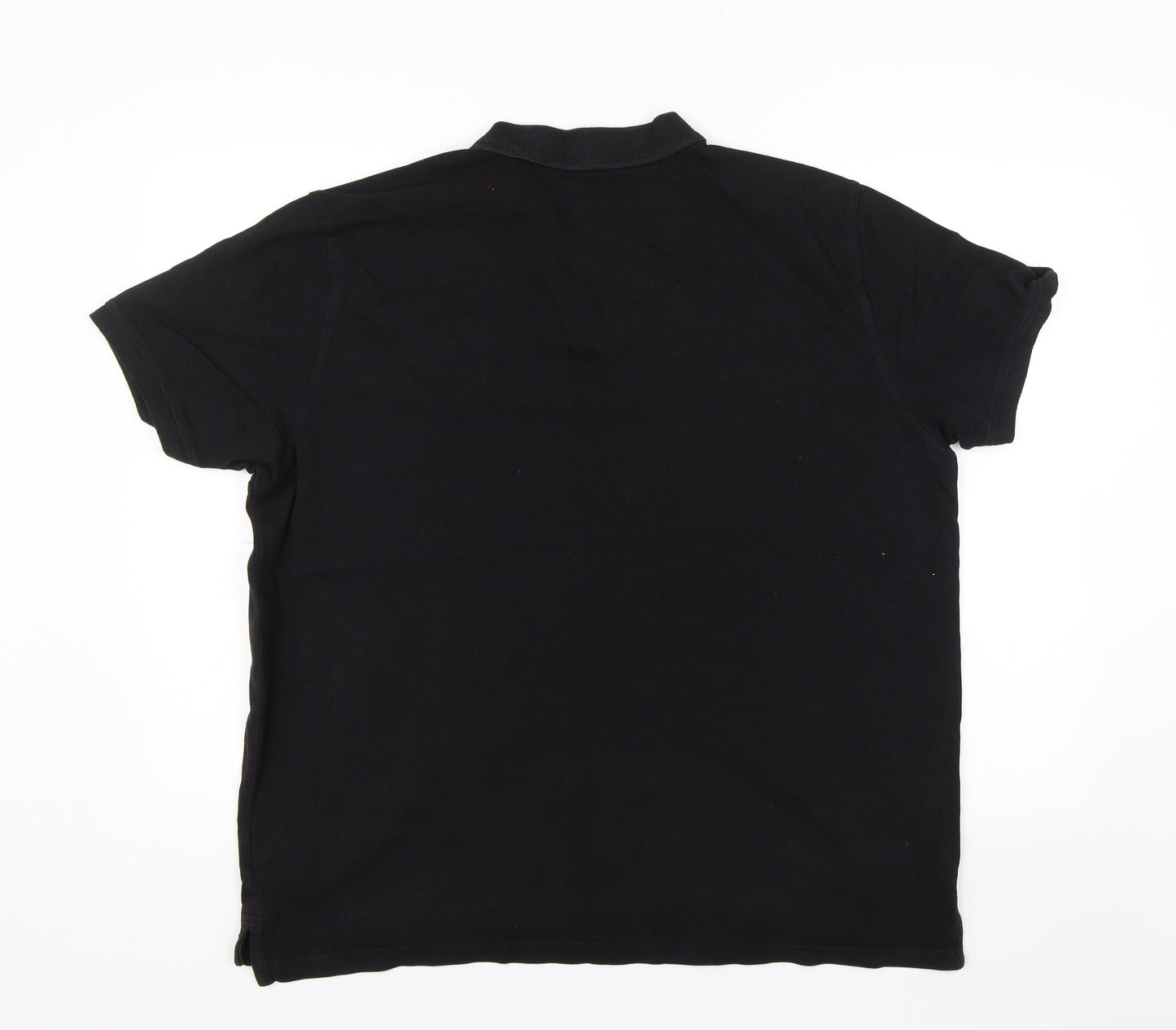 ACW85 Mens Black    Polo Size 2XL