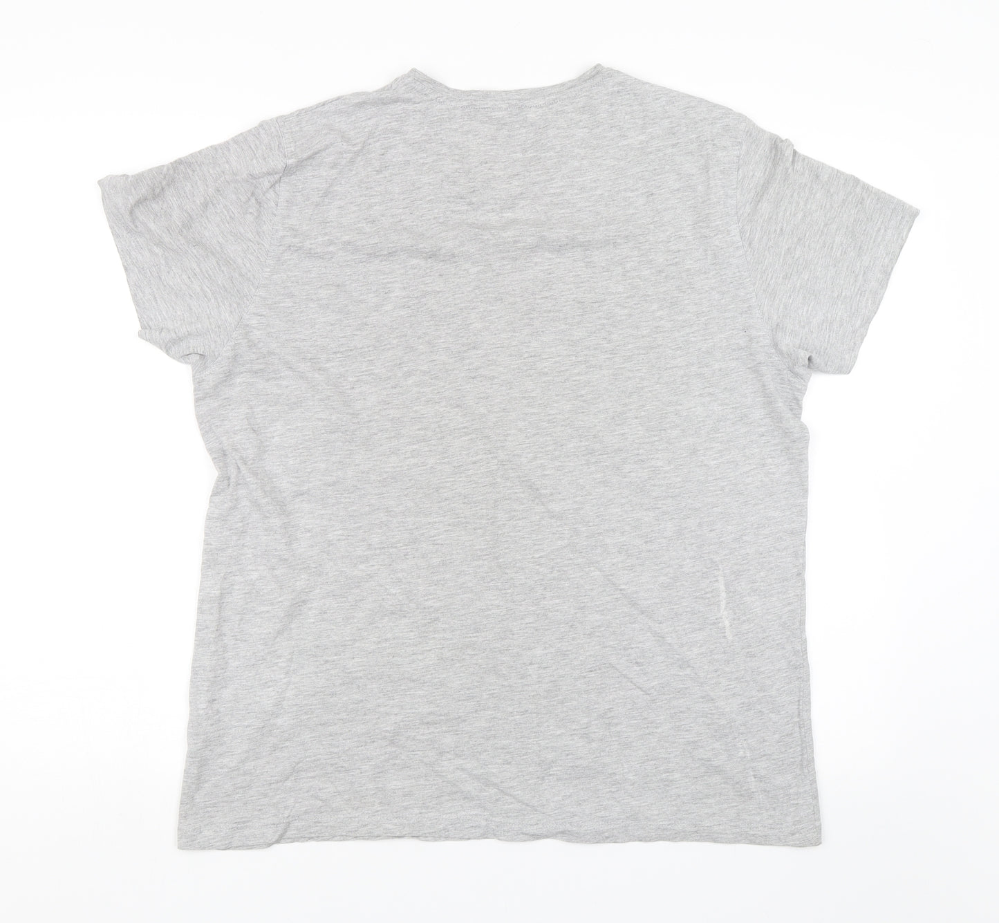 Easy Mens Grey    T-Shirt Size L