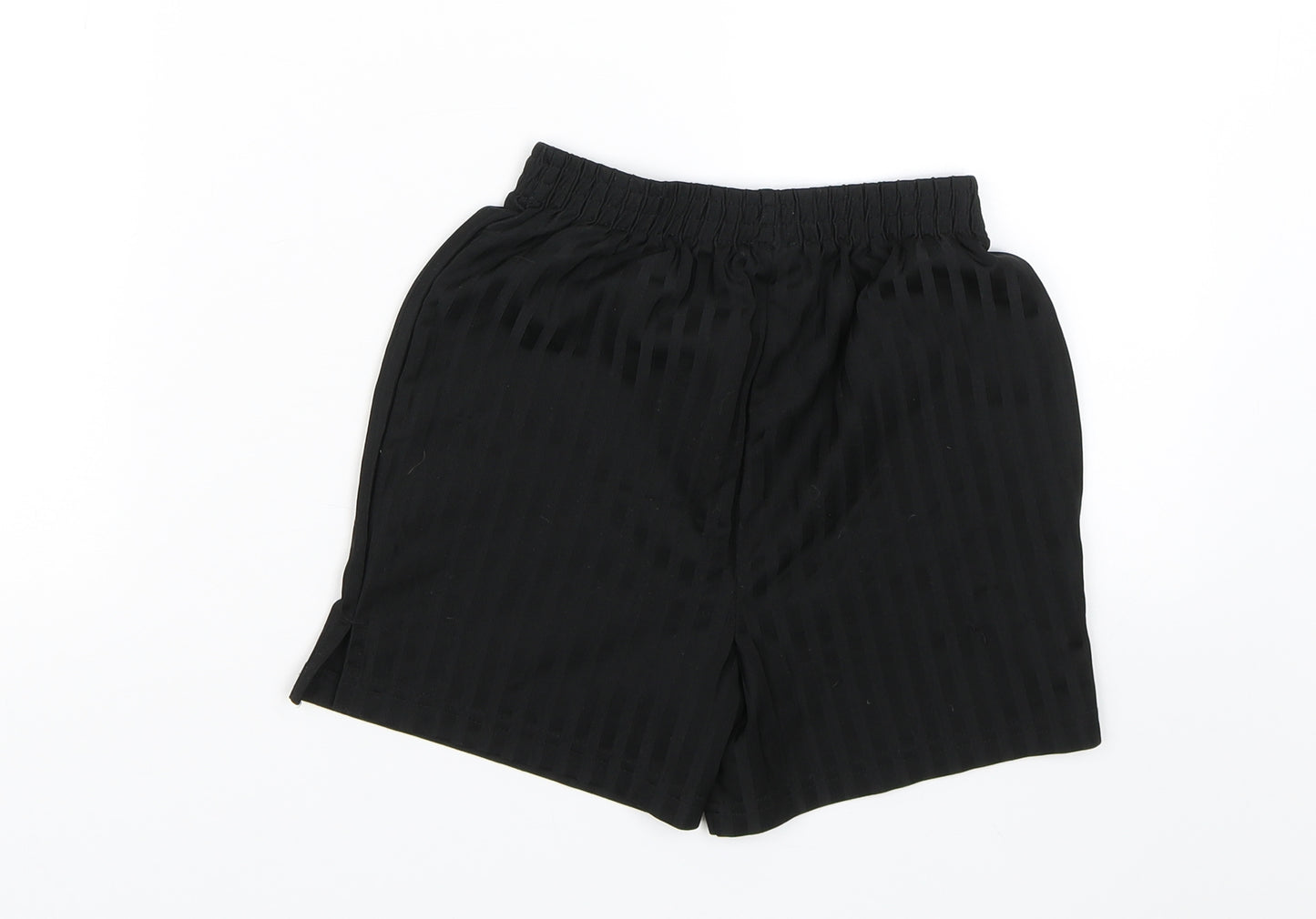 TU Boys Black   Sweat Shorts Size 8 Years