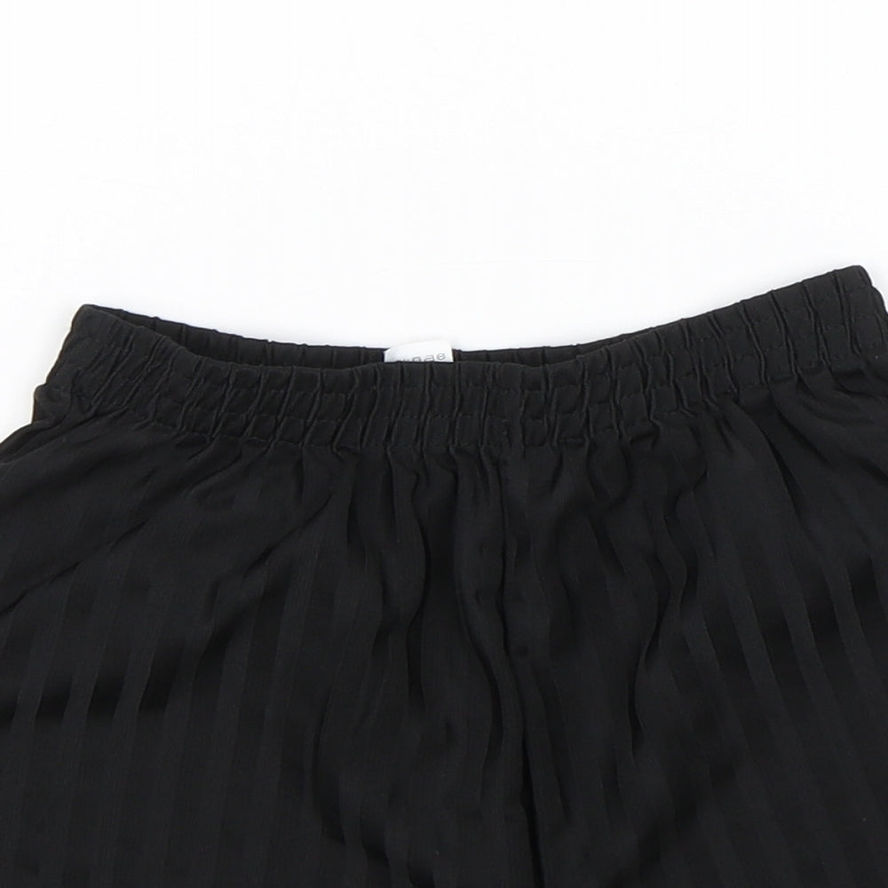 TU Boys Black   Sweat Shorts Size 8 Years