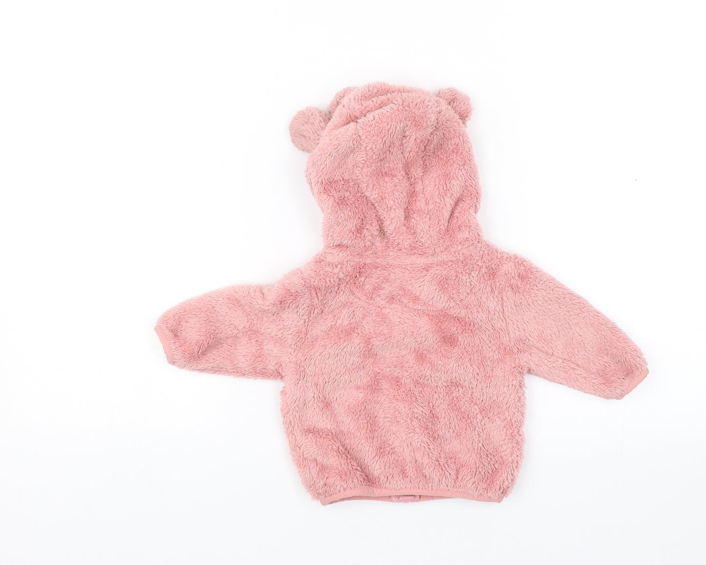NEXT Baby Pink   Full Zip Jumper Size 0-3 Months