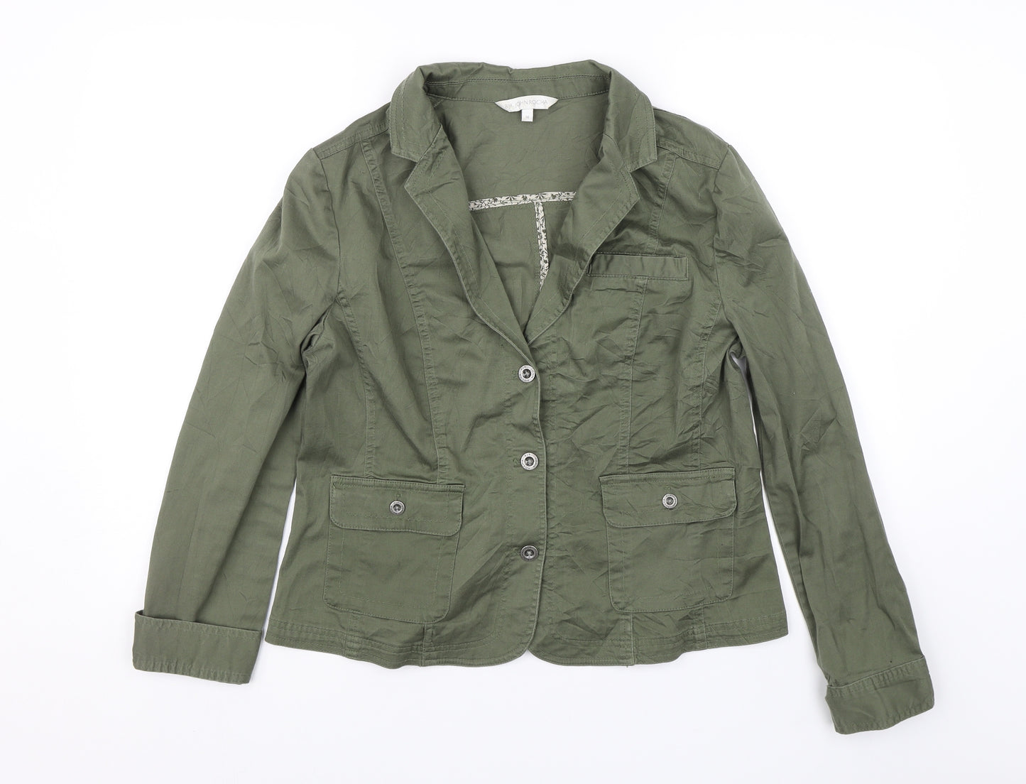 RJR.John Rocha Womens Green   Jacket Blazer Size 16