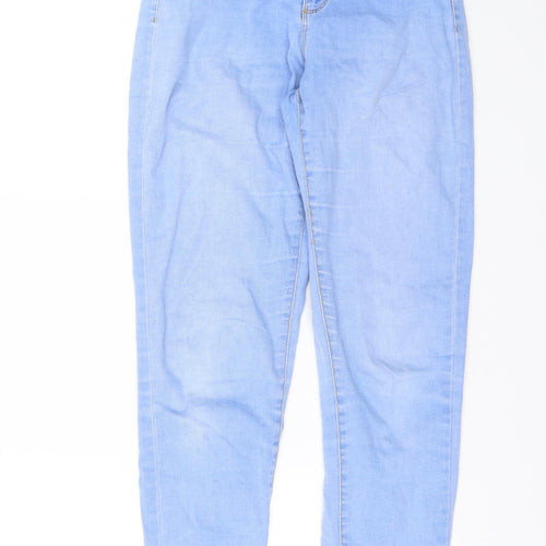 Denim & Co. Womens Blue  Denim Skinny Jeans Size 10 L26 in