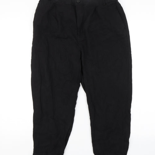 Zara Womens Black   Trousers  Size L L20 in
