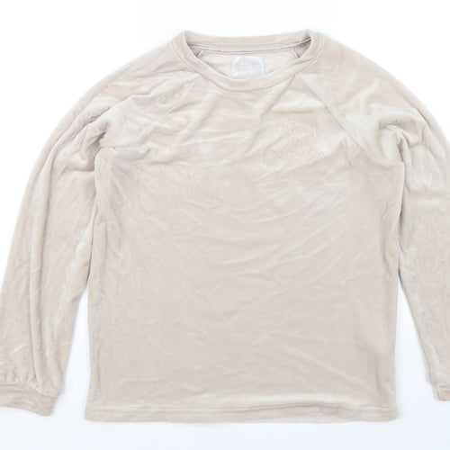 Love to Lounge Womens Beige   Pullover Jumper Size XS  - Relax and Recharge