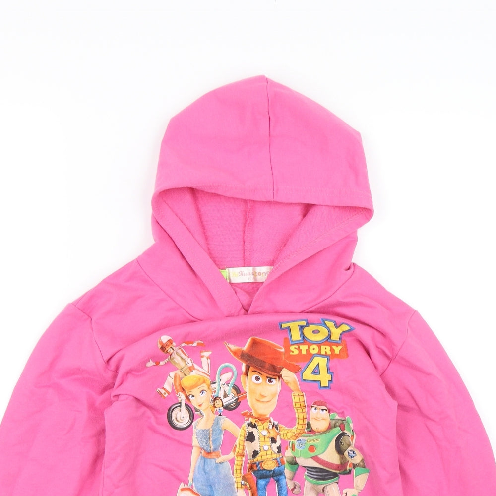 Zhi Xuin Tong Girls Pink   Pullover Hoodie Size 11 Years  - Toy Story 4