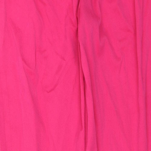 M&S Womens Pink   Trousers  Size 18 L28 in