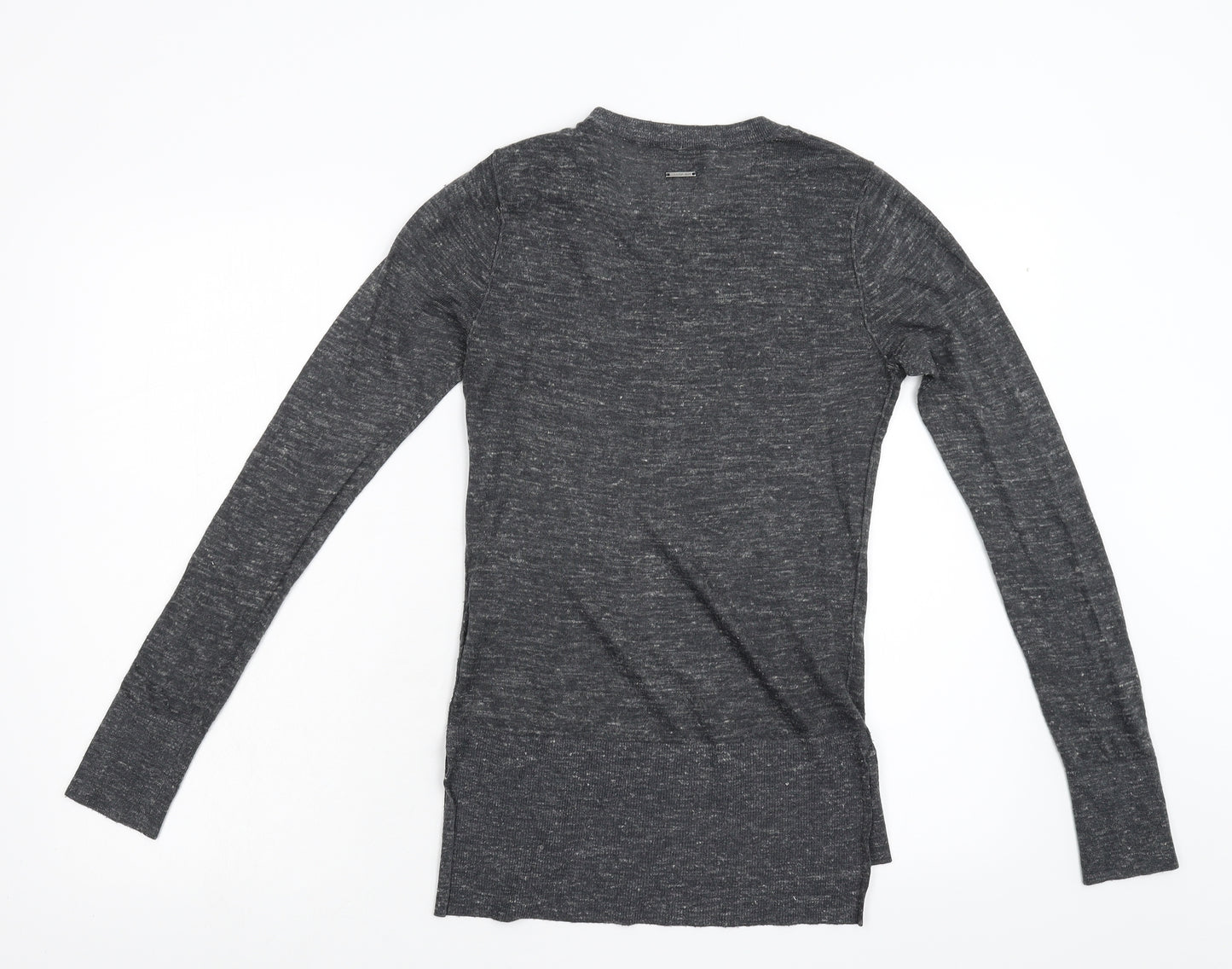 Calvin Klein Jeans Womens Grey  Knit Pullover Jumper Size XS