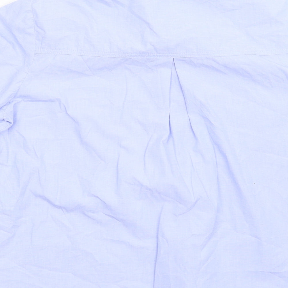 Zara Mens Blue    Button-Up Size XS