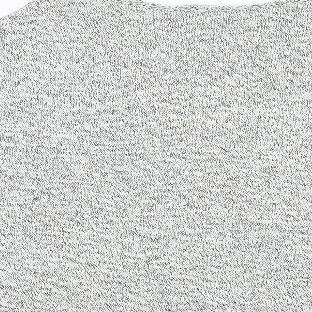 H&M Womens Grey  Knit Pullover Jumper Size L