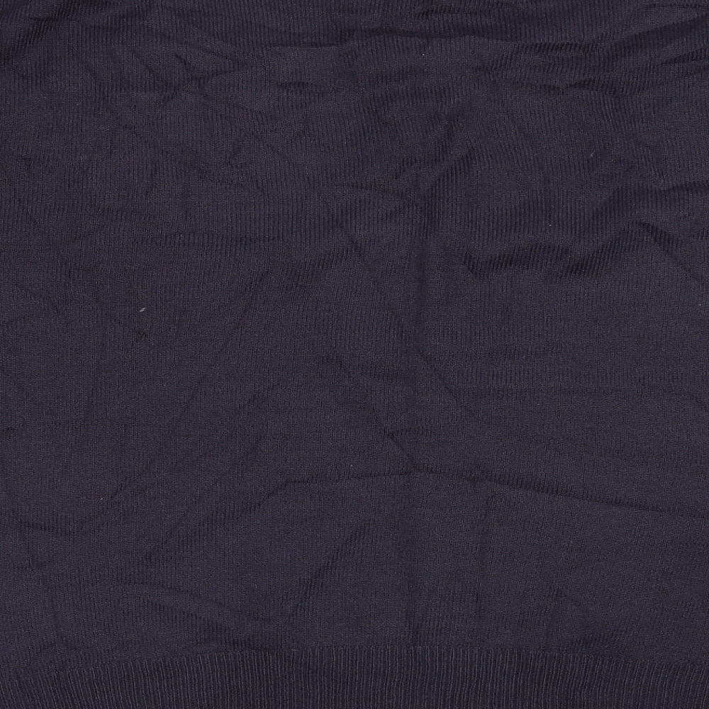 Per Una Womens Blue  Knit Pullover Jumper Size 18
