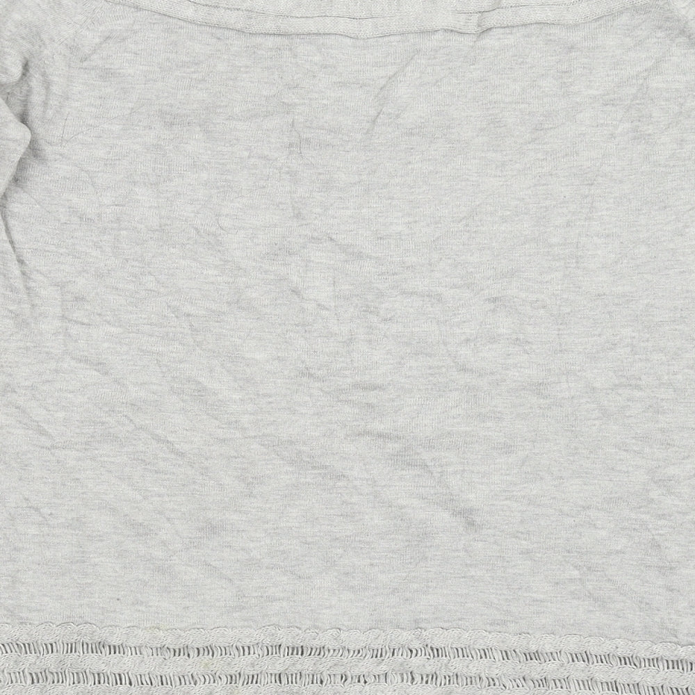 Stella Womens Grey  Knit Pullover Jumper Size XL