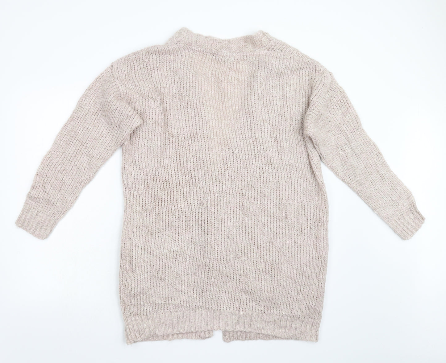 Very Womens Pink  Knit Cardigan Jumper Size M