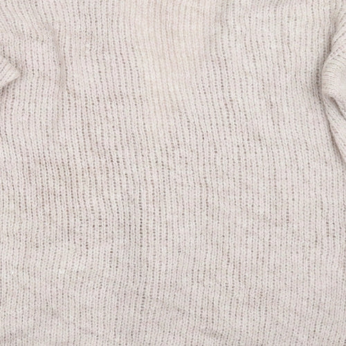 Very Womens Pink  Knit Cardigan Jumper Size M