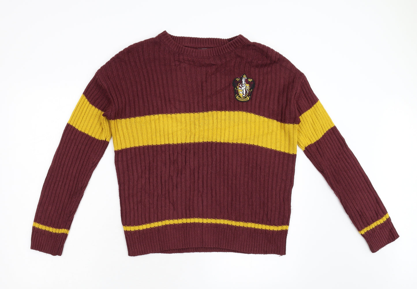 Primark Womens Red  Knit Pullover Jumper Size XS  - Harry Potter