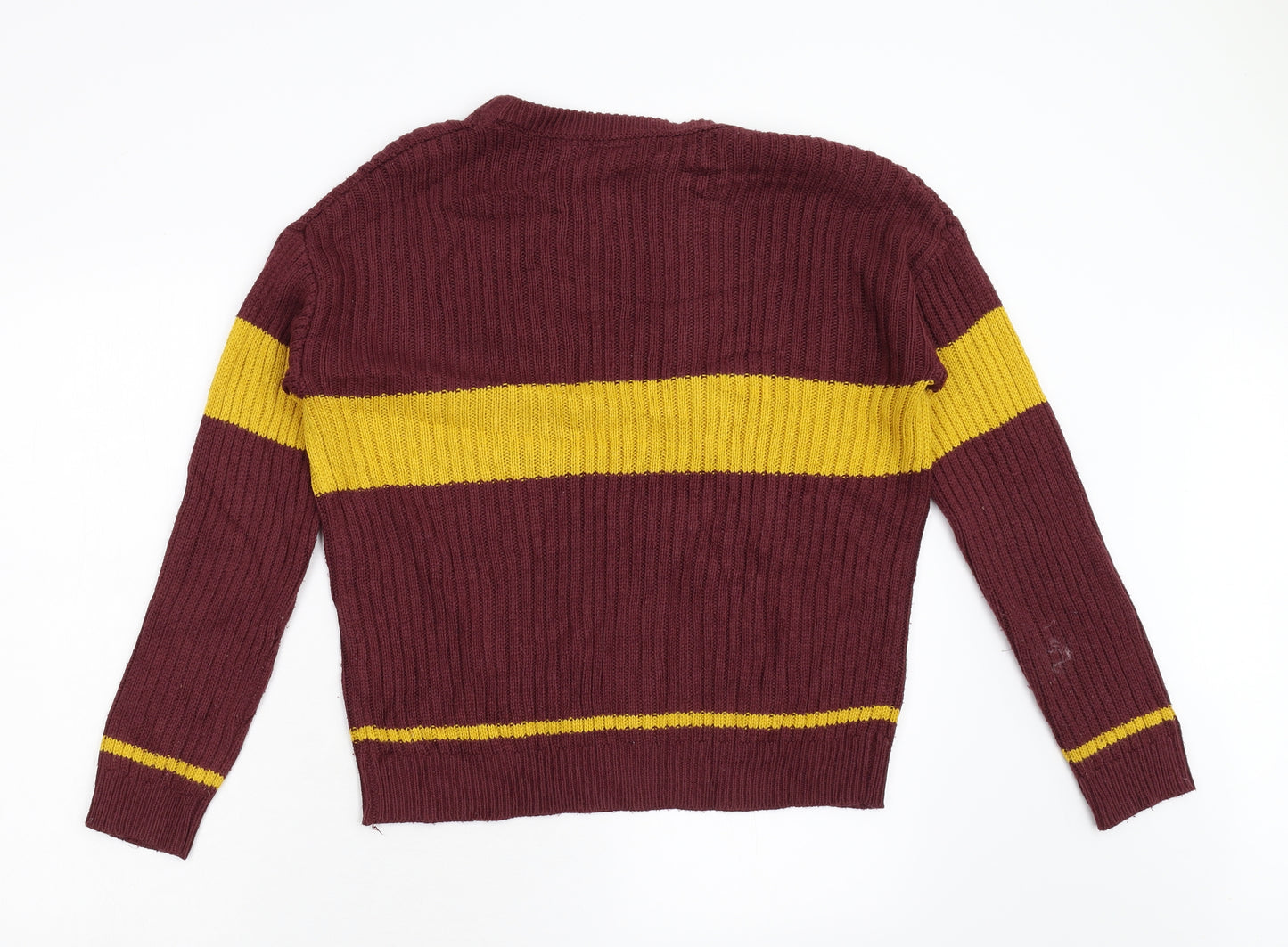 Primark Womens Red  Knit Pullover Jumper Size XS  - Harry Potter