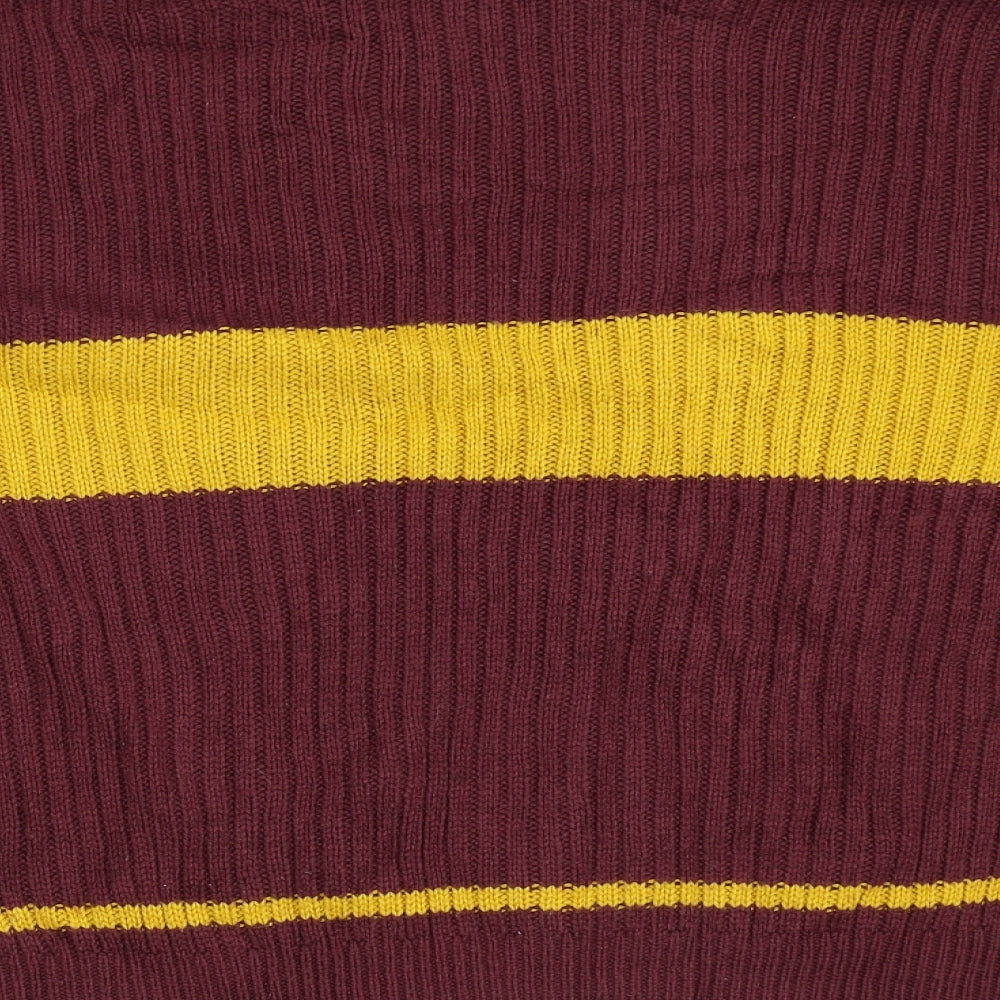 Primark Womens Red  Knit Pullover Jumper Size XS  - Harry Potter