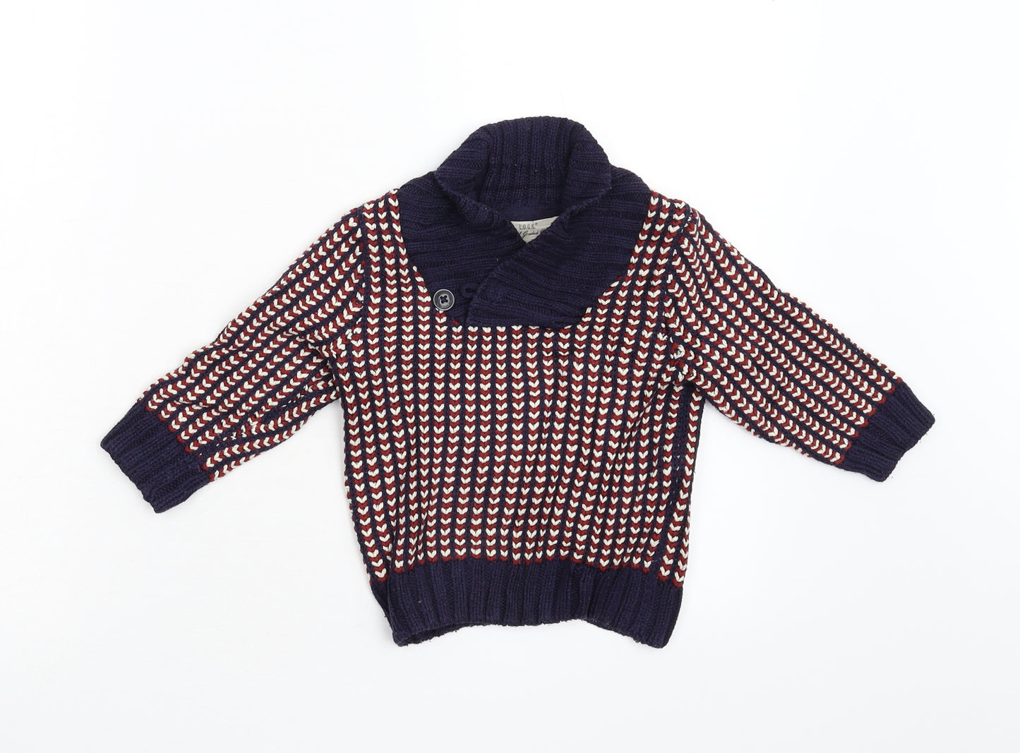 H&M Baby Blue  Knit Pullover Jumper Size 18-24 Months