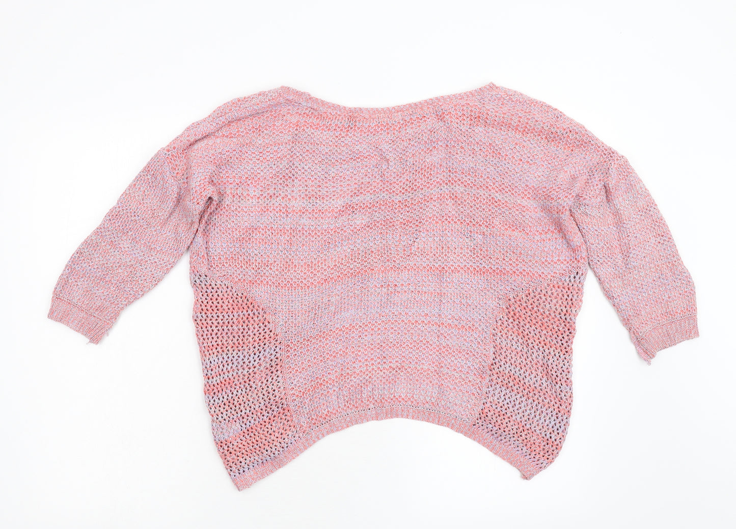 F&F Womens Pink  Knit Pullover Jumper Size 10