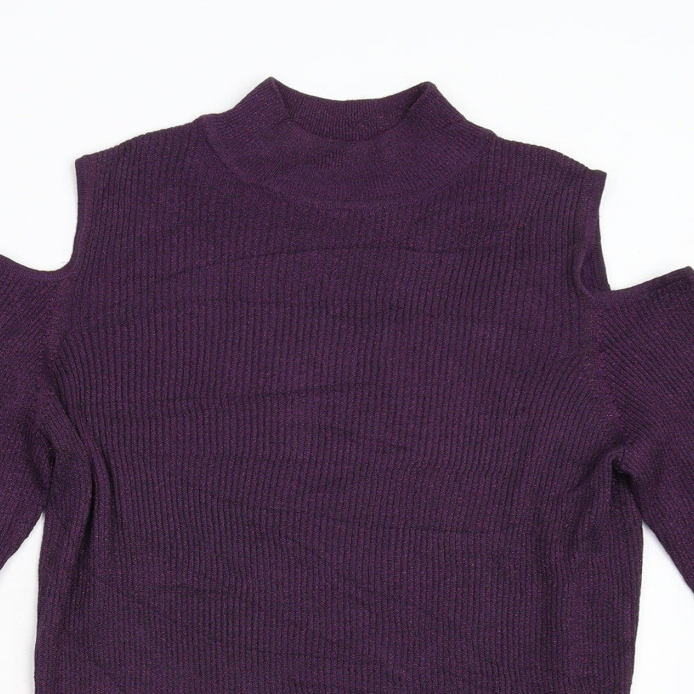 F&F Womens Purple   Pullover Jumper Size 16