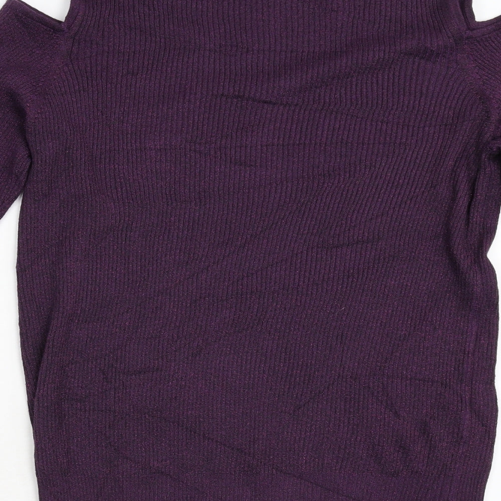 F&F Womens Purple   Pullover Jumper Size 16