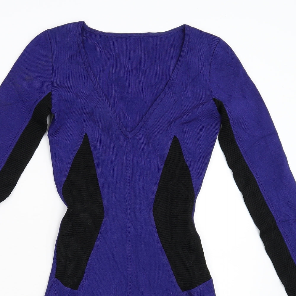 Preworn Womens Blue   Bodycon  Size S