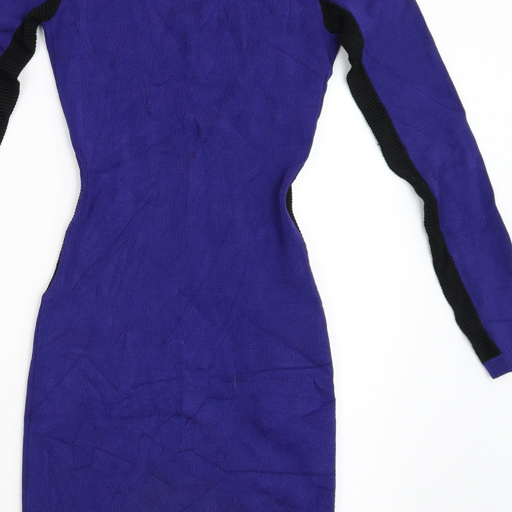 Preworn Womens Blue   Bodycon  Size S