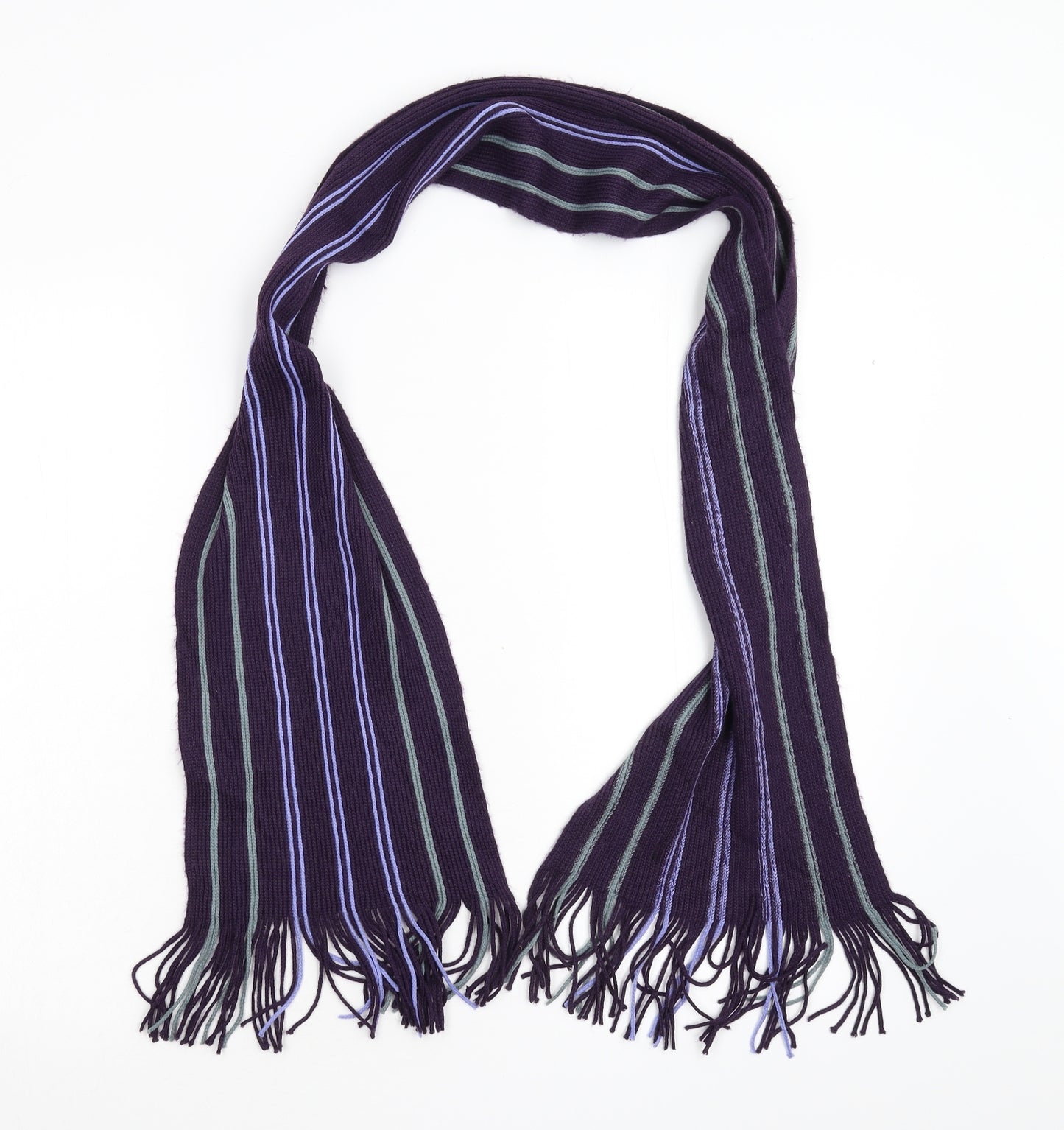 Deha Villand Unisex Purple Striped  Scarf  One Size