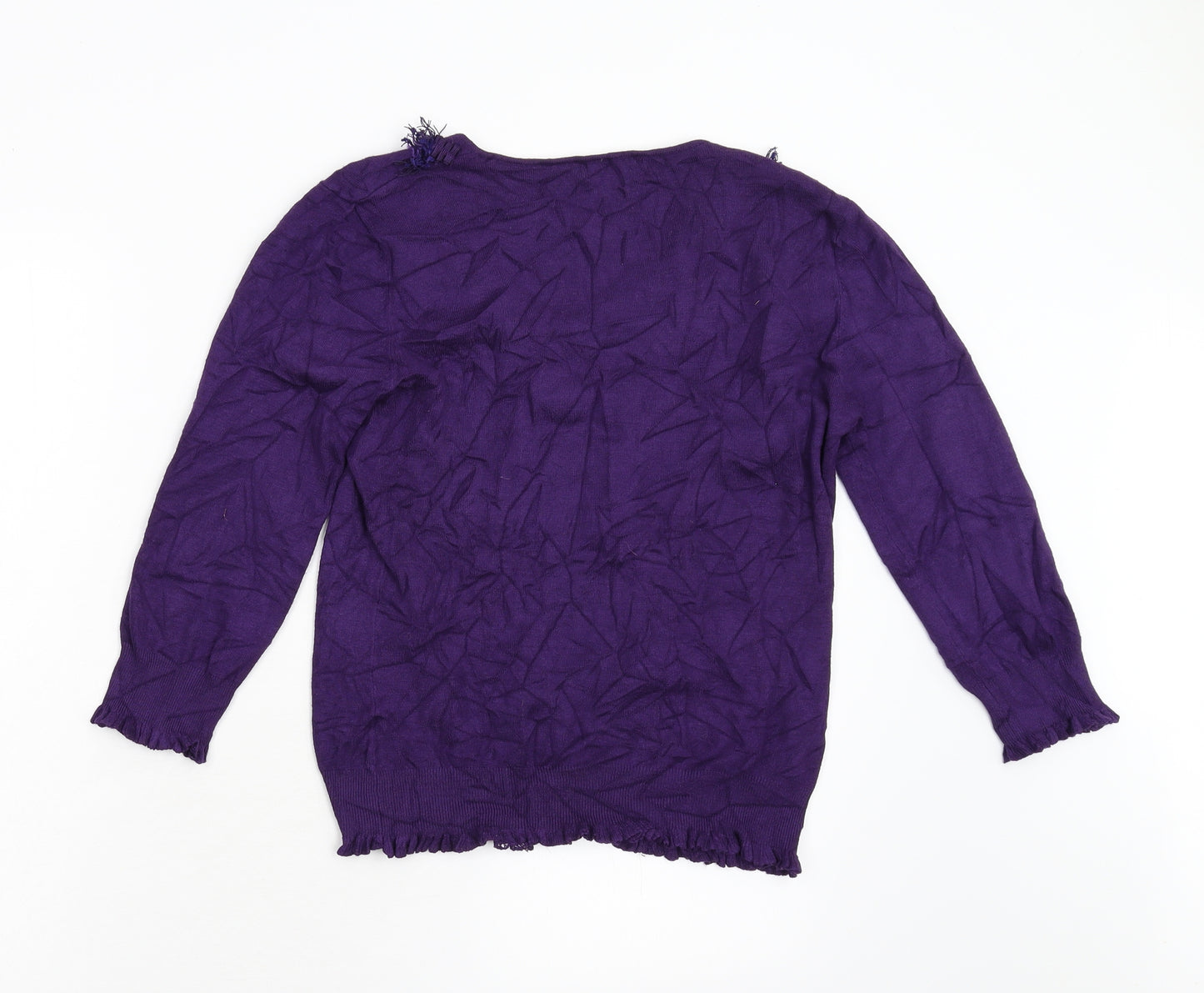 Per Una Womens Purple   Pullover Jumper Size 10
