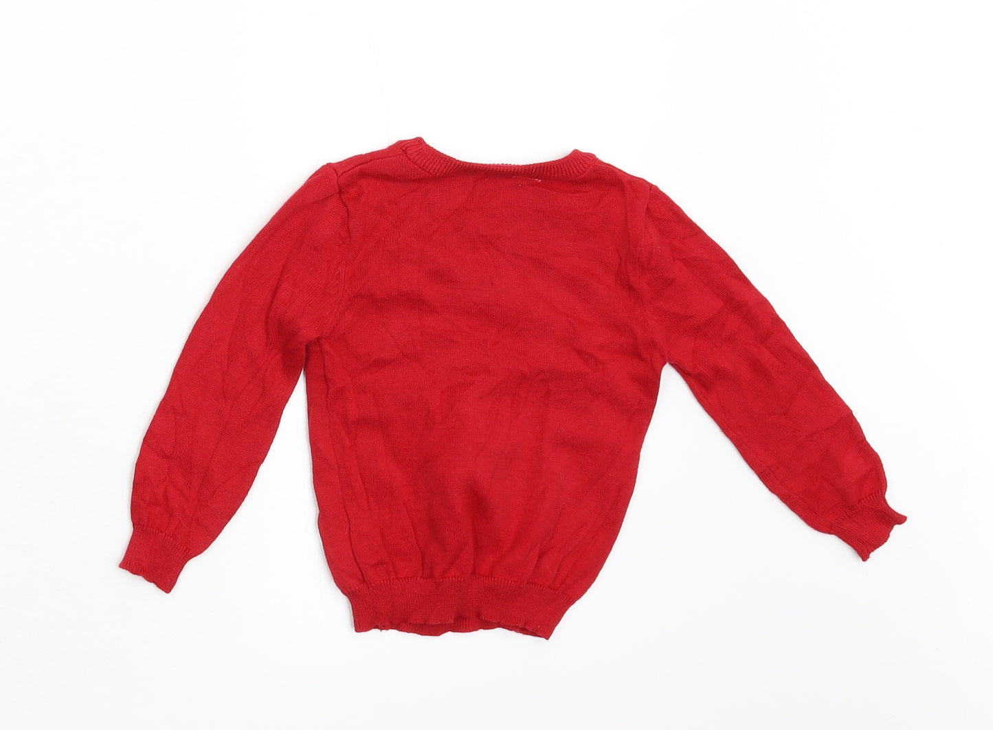 Primark Baby Red   Pullover Jumper Size 18-24 Months
