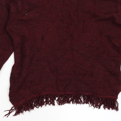 Clock House Womens Red   Pullover Jumper Size M